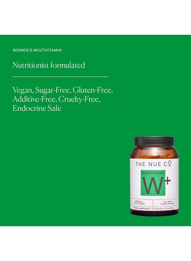The Nue Co. Women's MULTIVITAMIN Supplement- Supports Energy, Immunity, Focus, Vegan, Gluten Free, 30 Capsules - Image 3