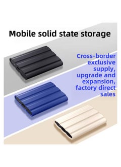 Generic Mobile Solid State Drive SSD Ultra-thin Portable Large Capacity 1T-Capacity:500gb-(128gb Expansion)-Interface:Gold  - Image 1