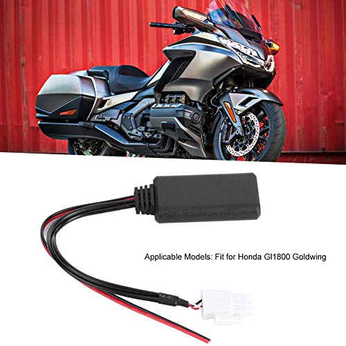 Fydun Goldwing Bluetooth Adapter Receiver for GL1800 - Female Stereo Audio Jack Adapter Cable, 3-Pin AUX Audio Cable for Goldwing GL1800 - Image 4