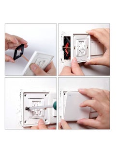 Y&D Wall Mount Switch Box Repair Tool Cassette Repairer Support Rod for Type 86 Socket Bottom (10 Pieces)  - Image 2