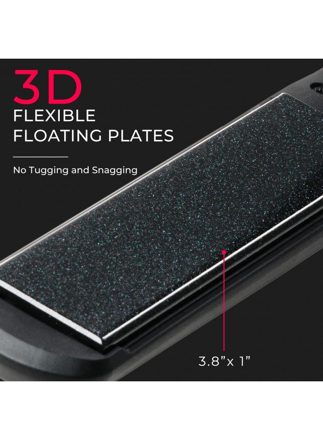 TYMO مكواة شعر TYMO SWAY مع تسخين سريع خلال 10 ثوانٍ، مكواة مسطحة احترافية بقطر 1 بوصة ومكواة تجعيد في واحدة مع 32 درجة حرارة قابلة للتعديل، إيقاف تشغيل تلقائي، جهد مزدوج - Image 3