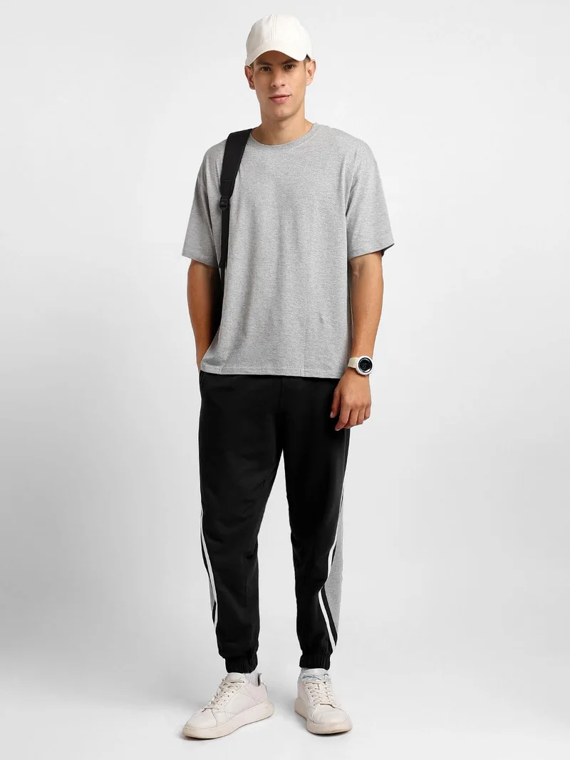Nobero  Men's Black and Gray Joggers for Men  | Best Price UAE