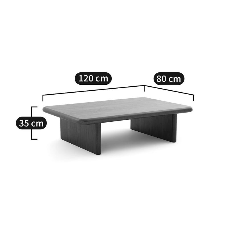 Md Decor Solid Wood Coffee Table Elegant Entryway Table for Living Room Hallway Office Sturdy Sheesham Wood Construction Natural Finish 47 x 314 x 137 - Image 2