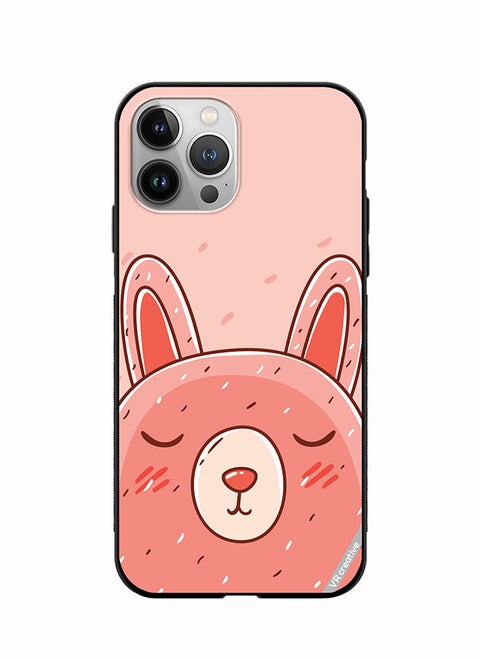 Protective Case Cover For Apple iPhone 11 Pro Max Sleeping Rabbit Design Multicolour