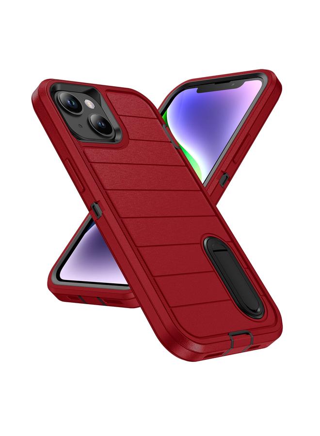 S-TOP Case For iPhone 13 Defender Gen2 Rugged PC + Silicone Phone Case with Holder - Image 2