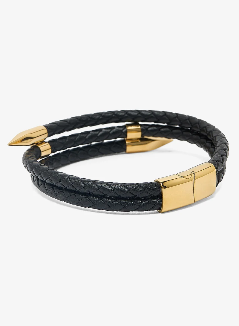 Robert Wood Braided Casual Bracelet