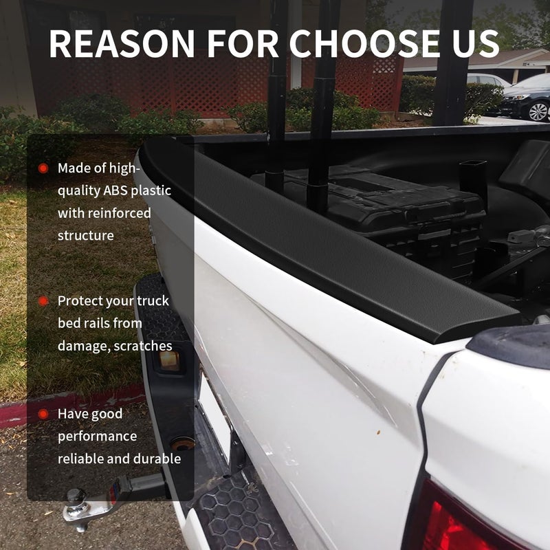 KARPAL Tailgate Spoiler Top Protector Cover Molding Cap for Dodge Ram 1500/2500/3500 (2009-2018) - Image 4