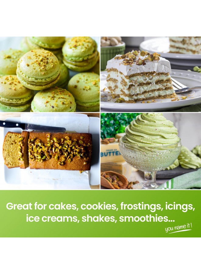 Lorann Oils Pistachio Bakery Emulsion: Genuine Pistachio Aroma, Perfect for Boosting Nutty Notes in Baked Goods, Gluten-Free, Keto-Friendly, Pistachio Extract Substitute Essential for Your Kitchen - Image 4