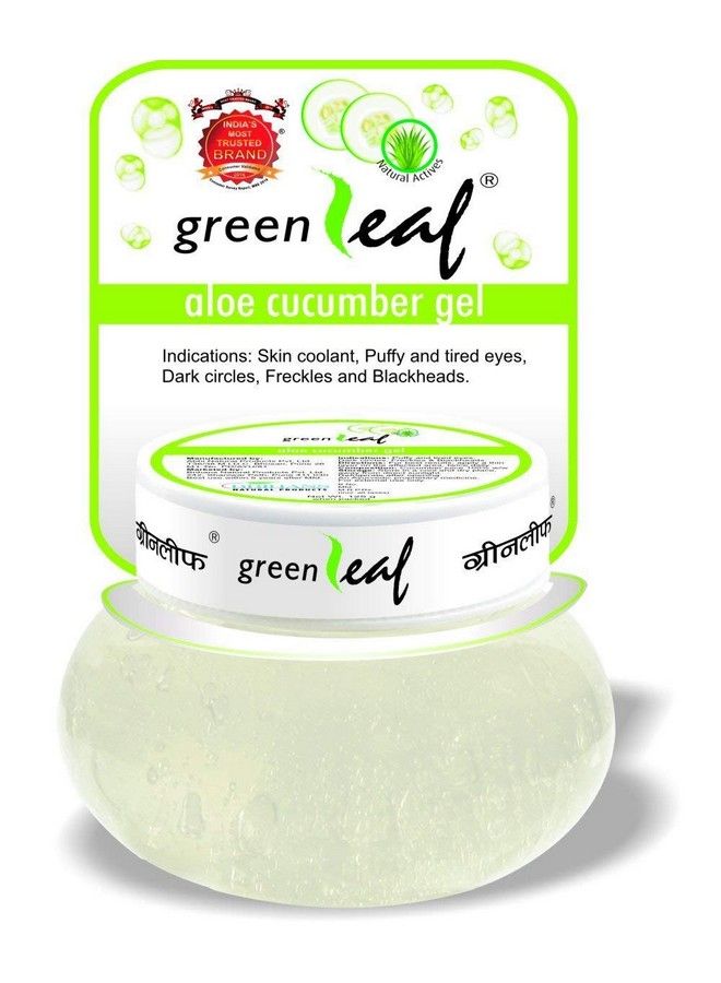 GREENLEAF Aloe Cucumber Gel 120 Gm Pack Of 3 - Image 4