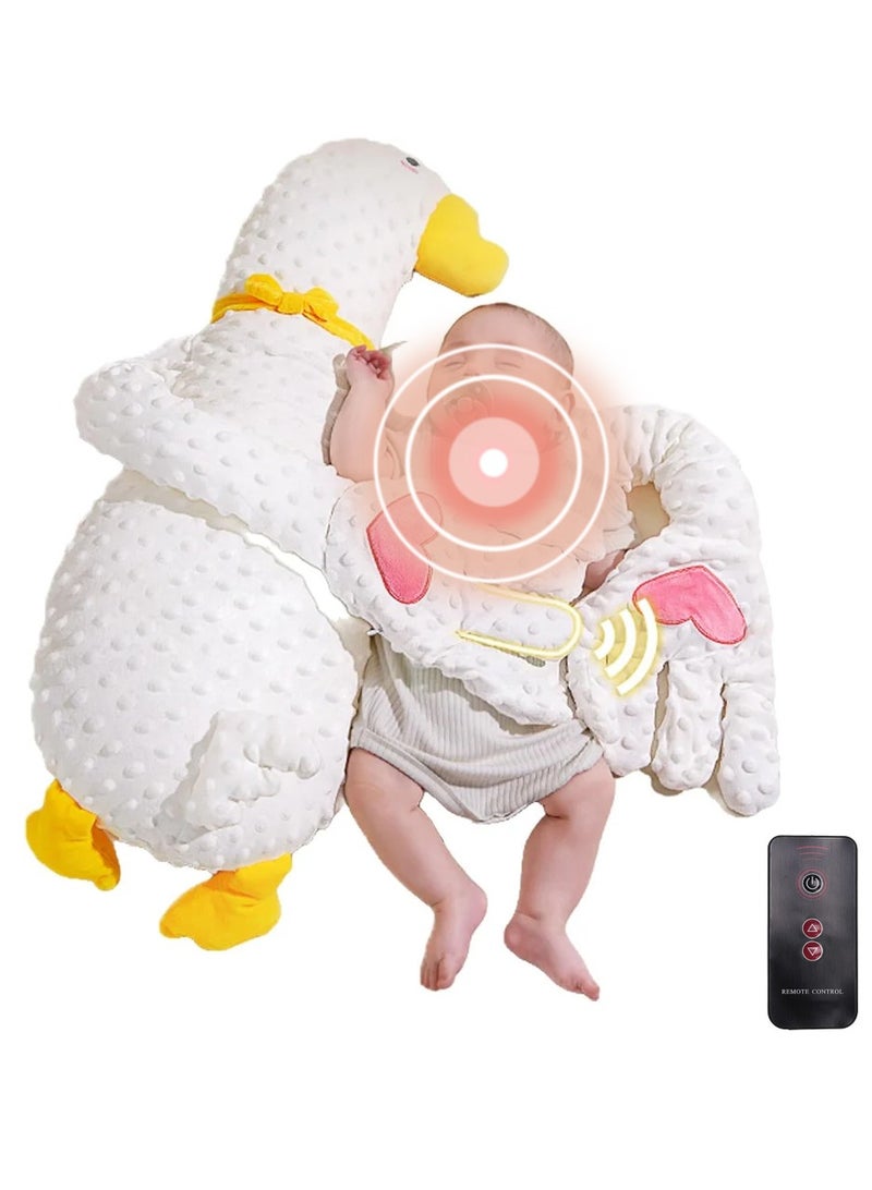 XiuWoo Upgrade Electric Baby Butt Patter, Baby Hand Patting Pillow, Soothing Baby Toy, Baby Startle Sleep Aid Companion, Patting Hand, Baby Soothing Palm, Baby Prevention Hand Glove for Baby Sleep - Image 1