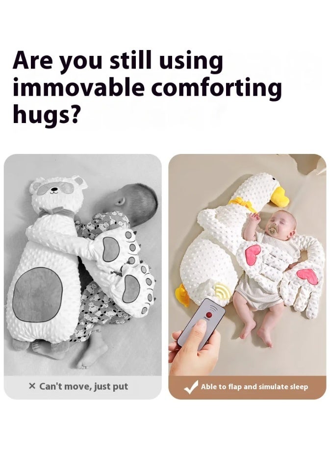 XiuWoo Upgrade Electric Baby Butt Patter, Baby Hand Patting Pillow, Soothing Baby Toy, Baby Startle Sleep Aid Companion, Patting Hand, Baby Soothing Palm, Baby Prevention Hand Glove for Baby Sleep - Image 5