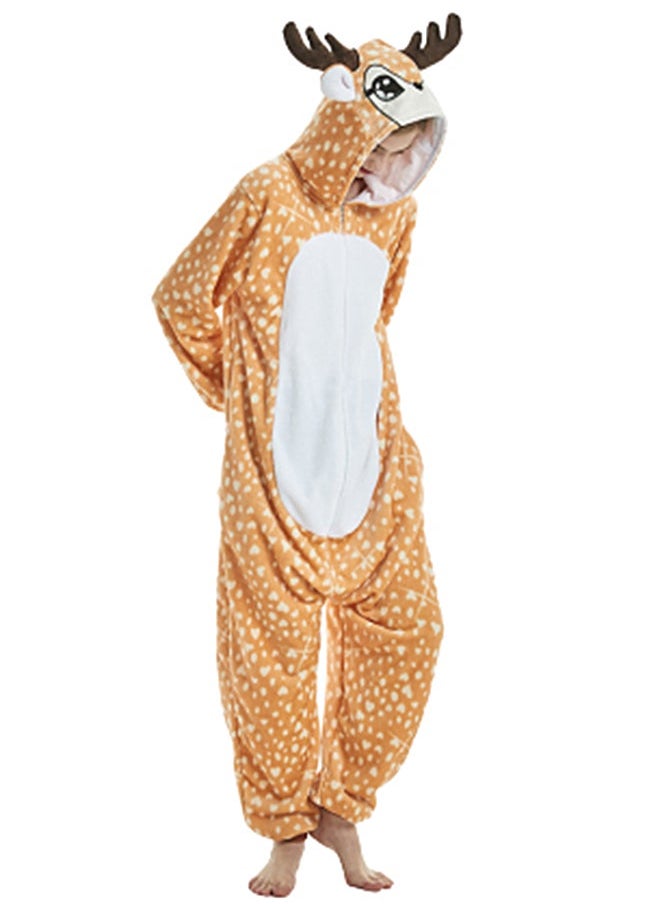NIBEMINENT - Elk Onesie Khaki - Image 1