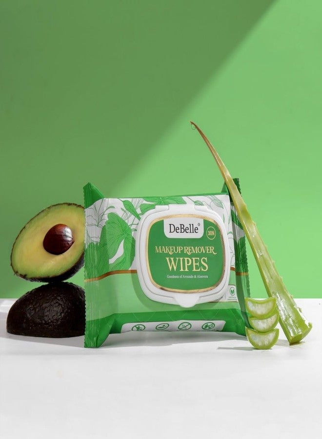دي بيلي مناديل ديبيلي المبللة للوجه بخلاصة الصبار والأفوكادو | مناديل لطيفة لإزالة المكياج | خالية من الكحول ولا تسبب جفاف البشرة | 90 منديل (عبوة من 3) - Image 4