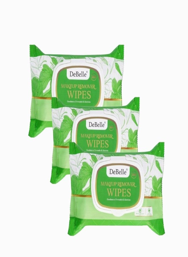 دي بيلي مناديل ديبيلي المبللة للوجه بخلاصة الصبار والأفوكادو | مناديل لطيفة لإزالة المكياج | خالية من الكحول ولا تسبب جفاف البشرة | 90 منديل (عبوة من 3) - Image 5