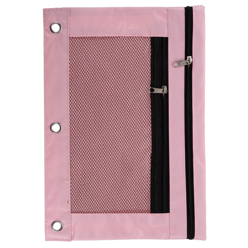 Binder Zipper Pouch Binder File Pouch Large Pen Pouch Binder Pencil Pouch - Image 3