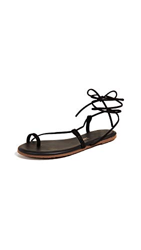 TKEES Women's Jo Lace Up Sandals, Bleeker/Black, 7 Medium US - Image 1