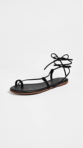 TKEES Women's Jo Lace Up Sandals, Bleeker/Black, 7 Medium US - Image 2
