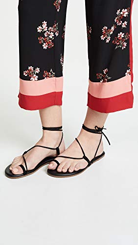 TKEES Women's Jo Lace Up Sandals, Bleeker/Black, 7 Medium US - Image 4