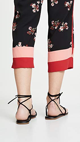 TKEES Women's Jo Lace Up Sandals, Bleeker/Black, 7 Medium US - Image 5