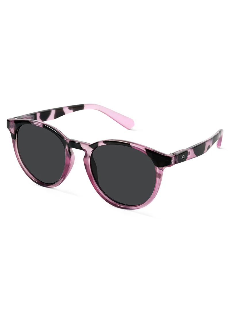 ووجلز Radon Printed Polarized Round Sunglasses |Men & Women|100% UV Protection