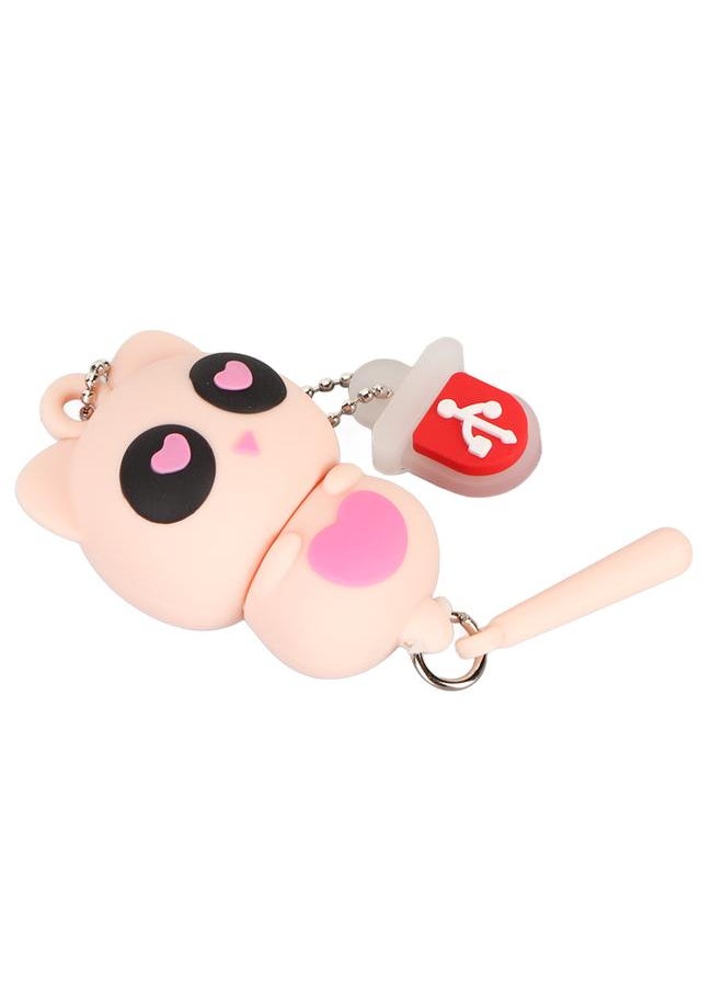 Thoraya Creative cartoon cute animal USB flash drive for mobile phone and computer dual-purpose USB love kitten 32G  - Image 3