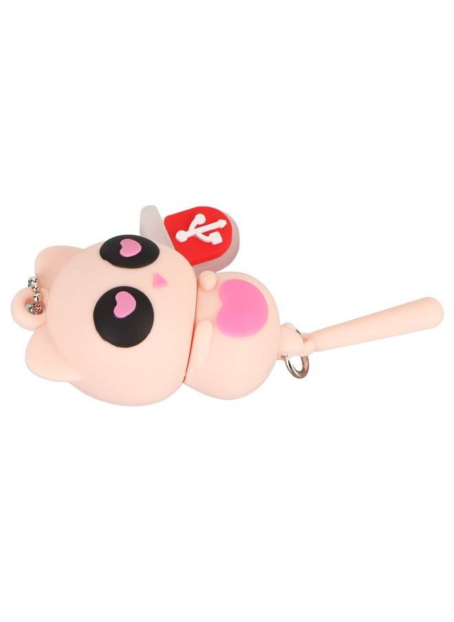 Thoraya Creative cartoon cute animal USB flash drive for mobile phone and computer dual-purpose USB love kitten 32G  - Image 2
