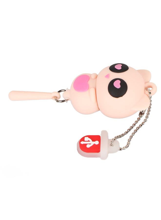 Creative cartoon cute animal USB flash drive for mobile phone and computer dual-purpose USB love kitten 32G