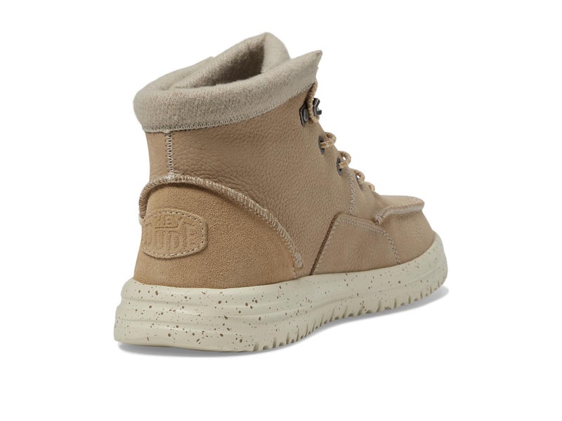 HEYDUDE Bradley Boot Leather Wheat Size 10 | Men's Boots | Men's Pull on Boots | Comfortable & Light-Weight - Image 5