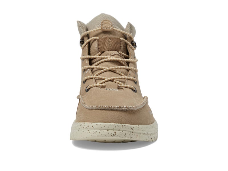 HEYDUDE Bradley Boot Leather Wheat Size 10 | Men's Boots | Men's Pull on Boots | Comfortable & Light-Weight - Image 2