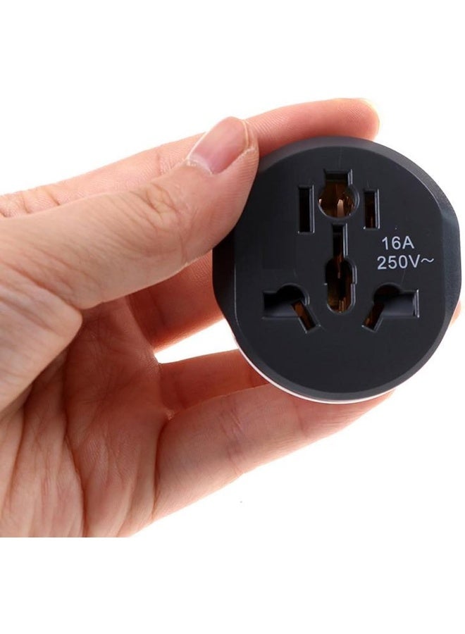 Melfi 2Pcs Universal Travel Adapter Plug Converter - Image 4