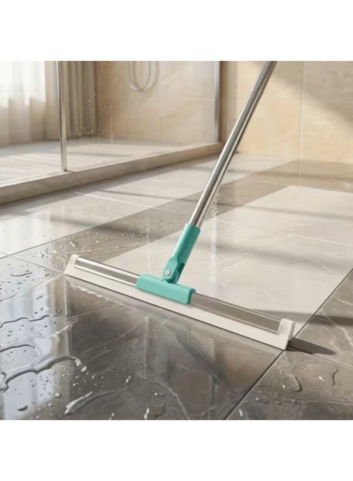 Silicone Floor Squeegee with Ergonomic Handle, 100cm Length, for Wet & Dry Floor Cleaning - Image 2