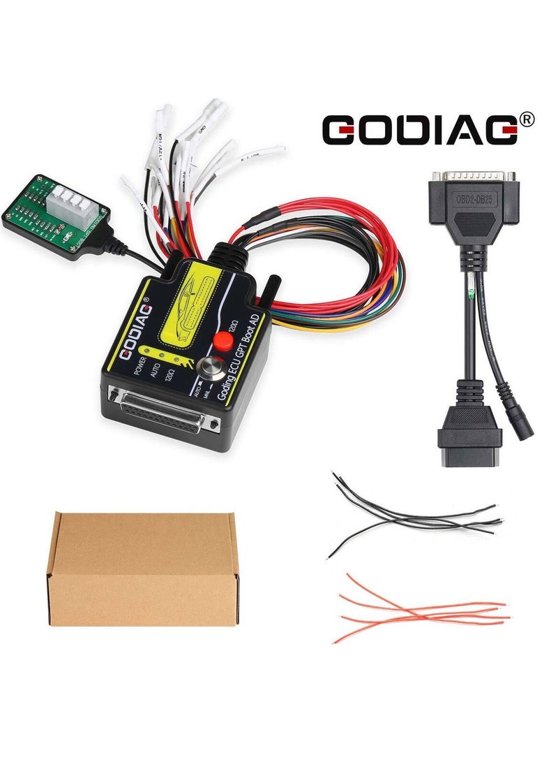 GODIAG ECU Gpt Boot Ad Connector for Car ECU Reading Writing No Need Disassembly for J2534 Openport PcmFlash FC200 kt200 foxflash kess Programming Tool - Image 1