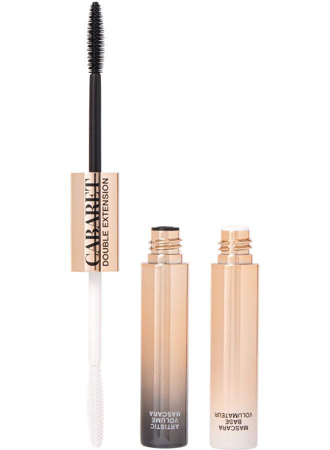 Vivienne Sabo  Dual product: primer and double extension artistic volume mascara Cabaret 01
