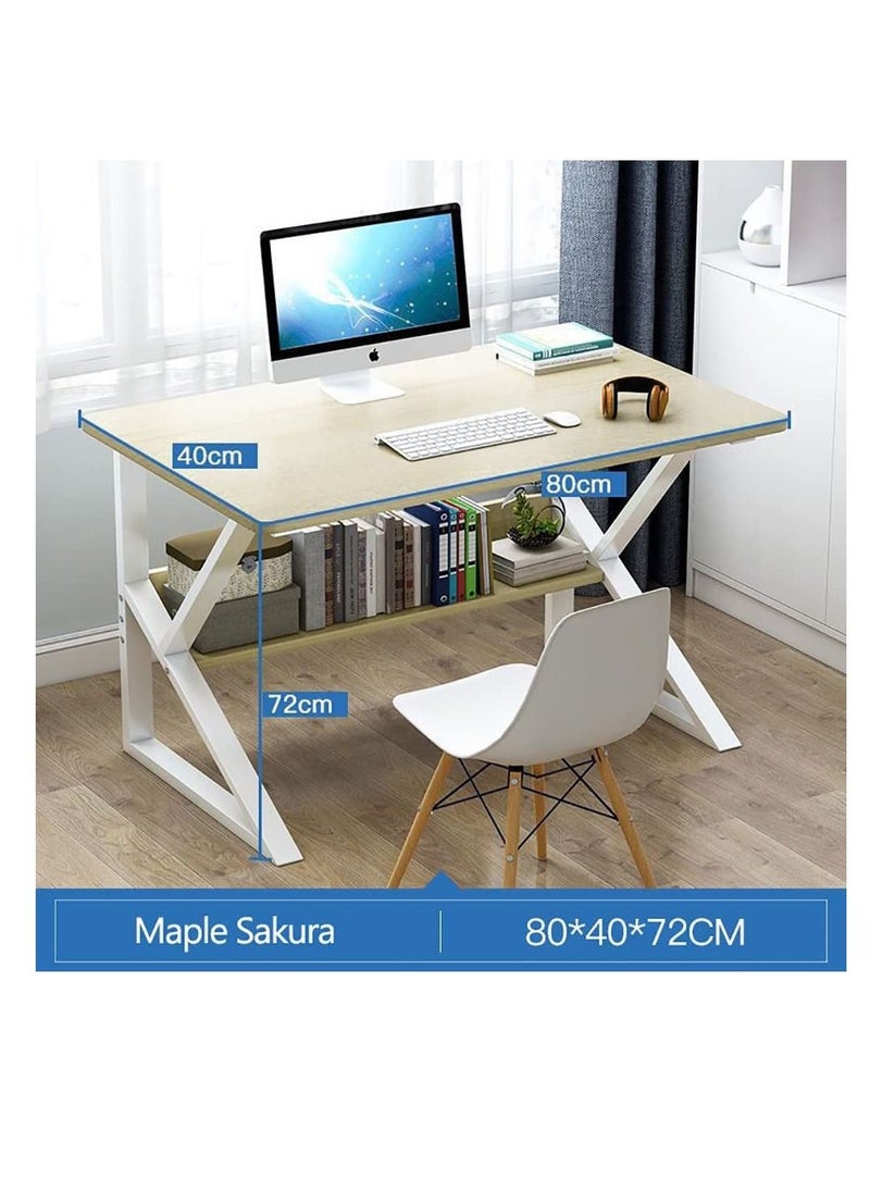 Computer desk, modern simple laptop vertical office desk workstation, home office laptop corner desk learning desk