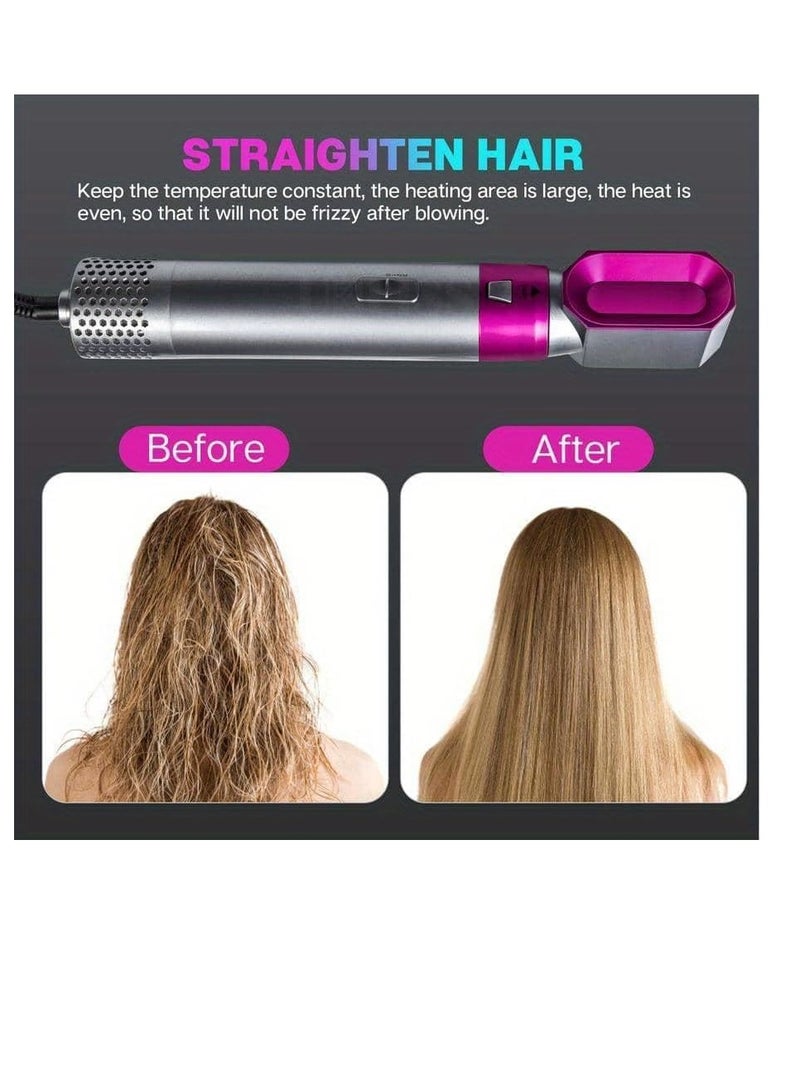 5 in 1 Electric Hair Brush for Curling Rollers, Hair Straightener, Straightening, Curling, Drying, Massage Combing, Hair Care - Image 3