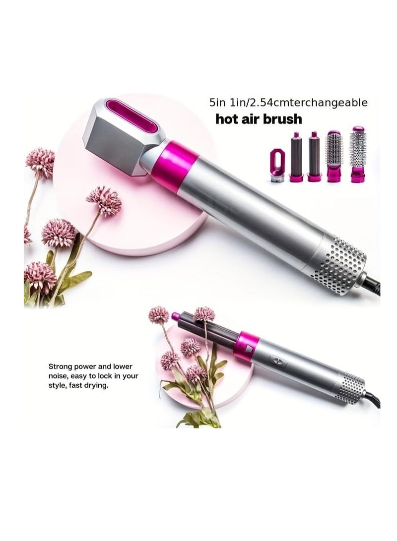 5 in 1 Electric Hair Brush for Curling Rollers, Hair Straightener, Straightening, Curling, Drying, Massage Combing, Hair Care - Image 2