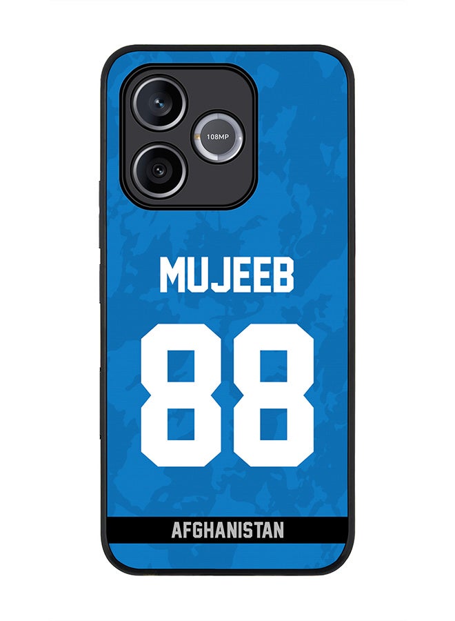 Stylizedd For Honor 600 Lite / 500 Smart / Honor X80i Case,Slim fit Camera Protection, Shockproof Thin Phone cover  - Afghanistan Mujeeb Ur Rahman, Jersey No 88 - Image 1