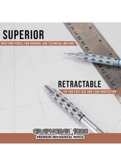 Pentel Graphgear 1000 Mechanical Pencil (0.5Mm) Black Barrel 1 Each (Pg1015A) Metallic Grey  - Image 4