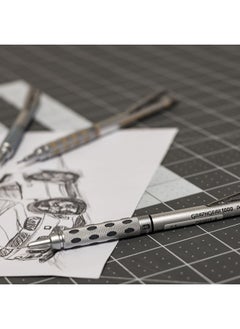 Pentel Graphgear 1000 Mechanical Pencil (0.5Mm) Black Barrel 1 Each (Pg1015A) Metallic Grey  - Image 5