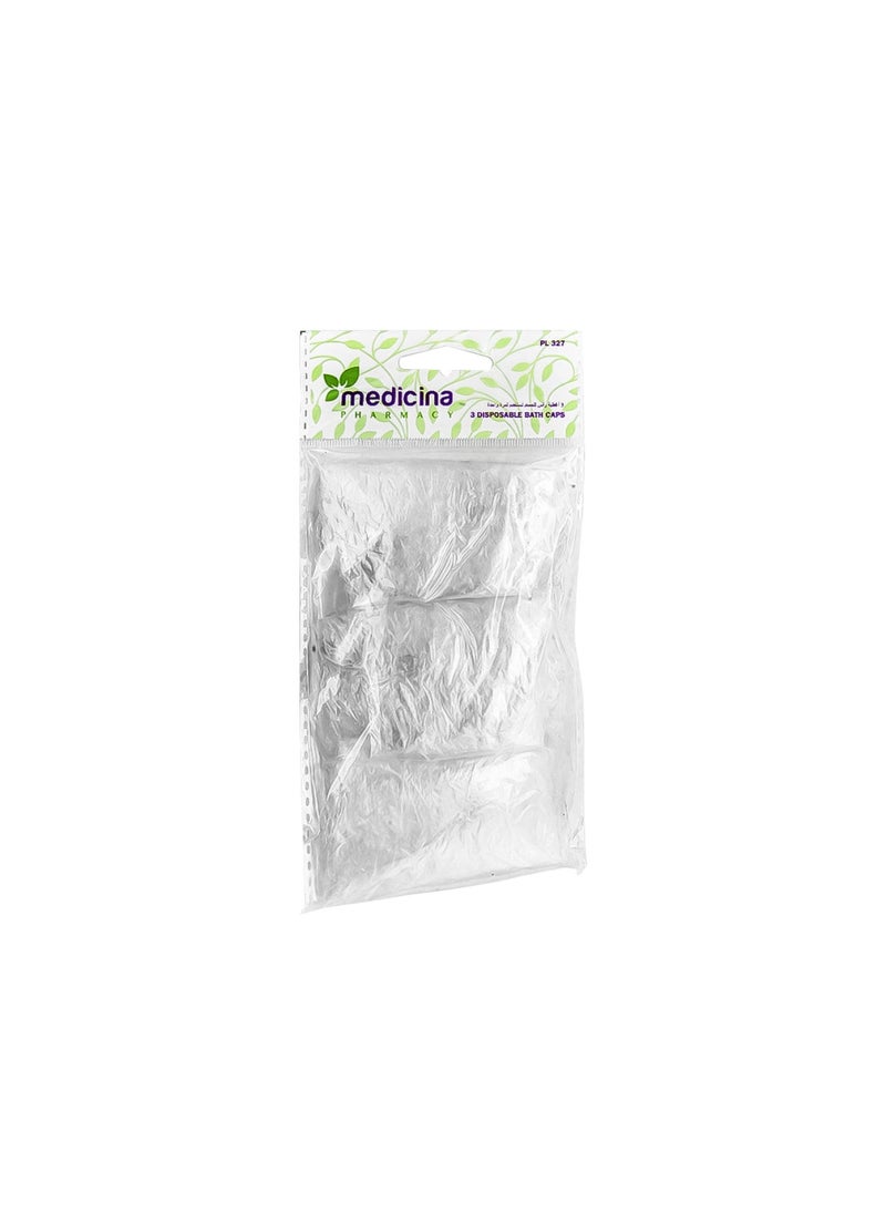 Beautytime 3 Disposable Bath Caps Pl327 
