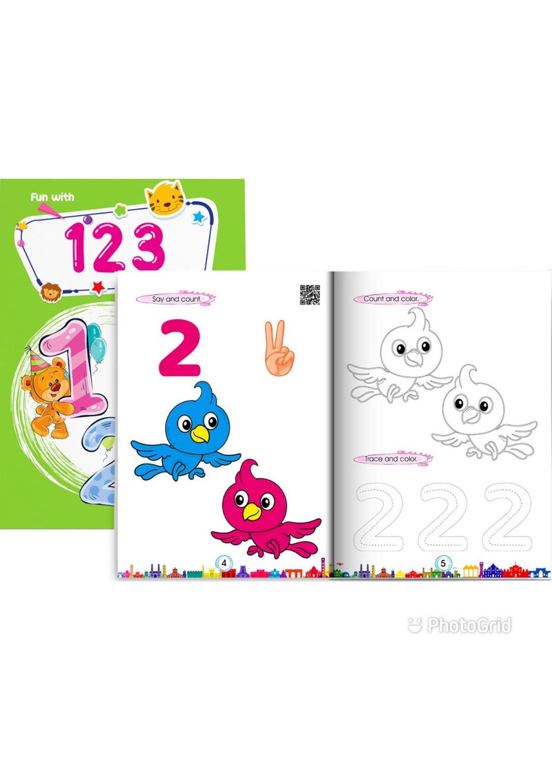 null - Education Book Set - Pre KG - ( For 3 Years ) - Image 1