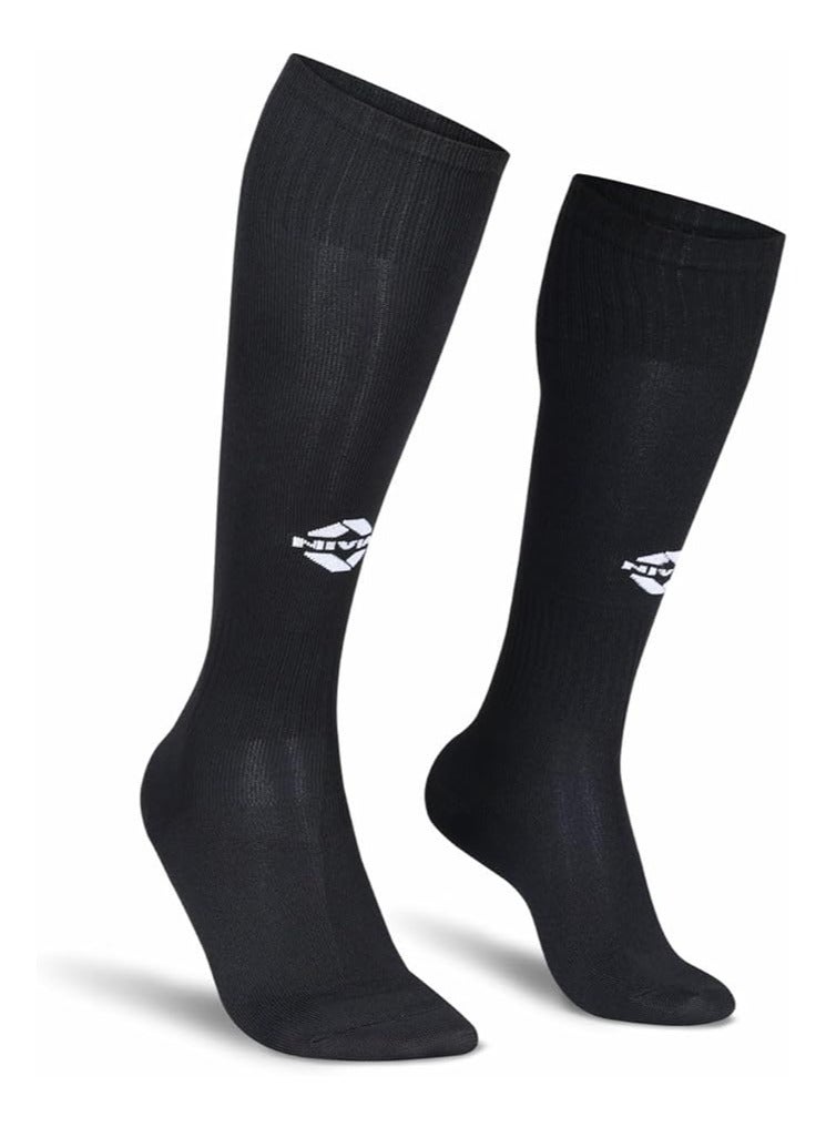 Nivia Plain Encounter Football Socks / Stockings | Medium | Unisex | Knee Length long Stockings | For Football Soccer & other Sports - Image 1