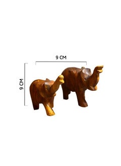 Egypt Antiques Elephants for toys or for decoration Natural carving Handmade  - Image 3