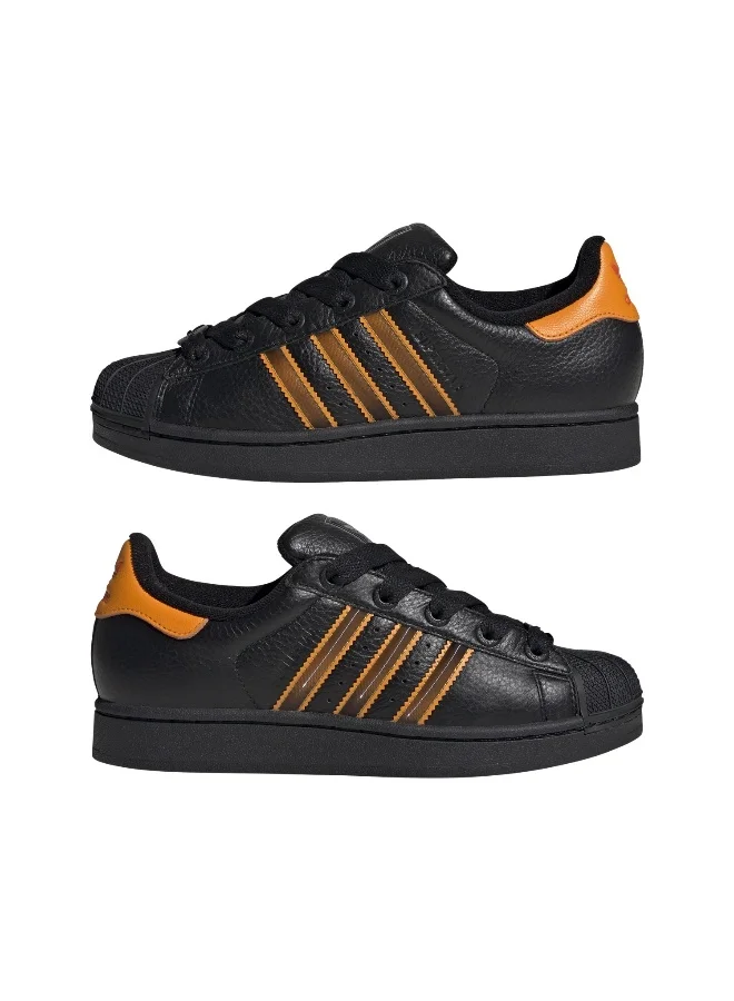 Adidas Adidas SUPERSTAR II W Black CASUAL Trainers FOR WOMEN 9.5
