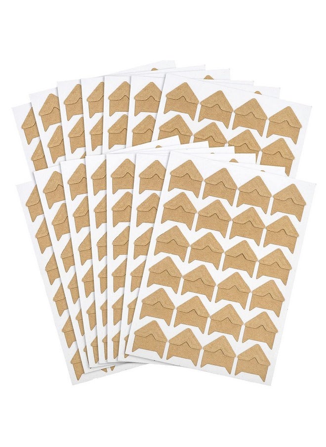 DERAYEE 12 Sheets/288 Pcs Photo Corner Stickers Selfadhesive Photo Mounting Corners For Scrapbooking Photo Album Diary Diy Craft Paper  - Image 1