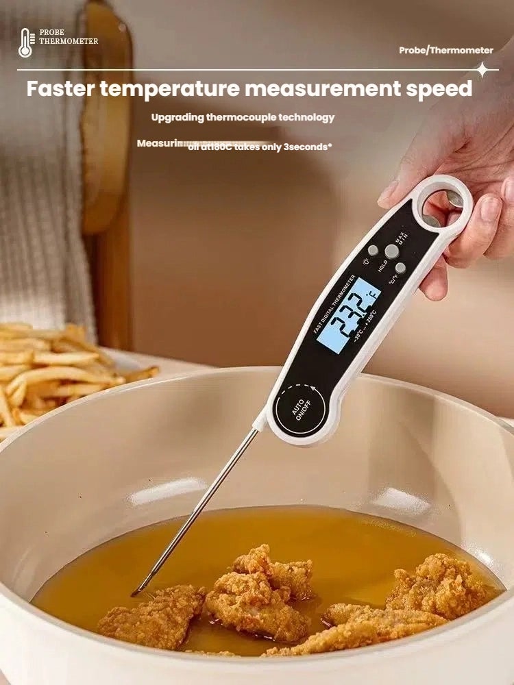 المطبخ الطبخ ميزان الحرارة القراءة الفورية شاشة لد - Image 1