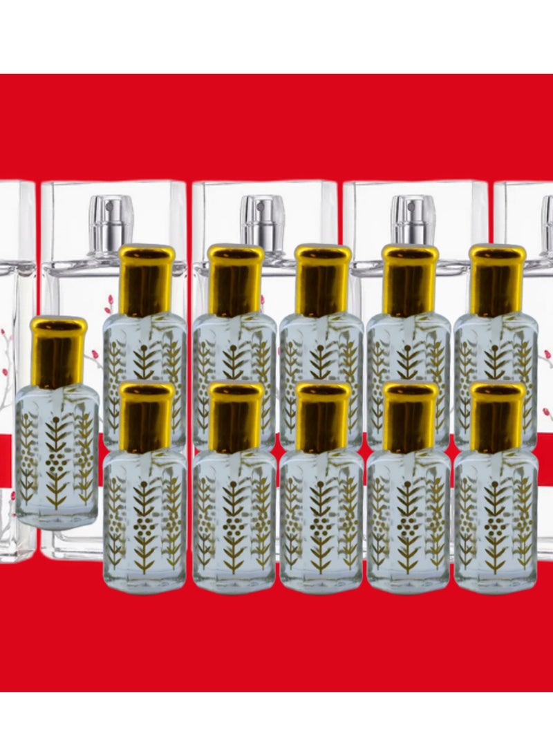 11 Pieces In Red Essential Oil For Women Original Clear 12 Ml