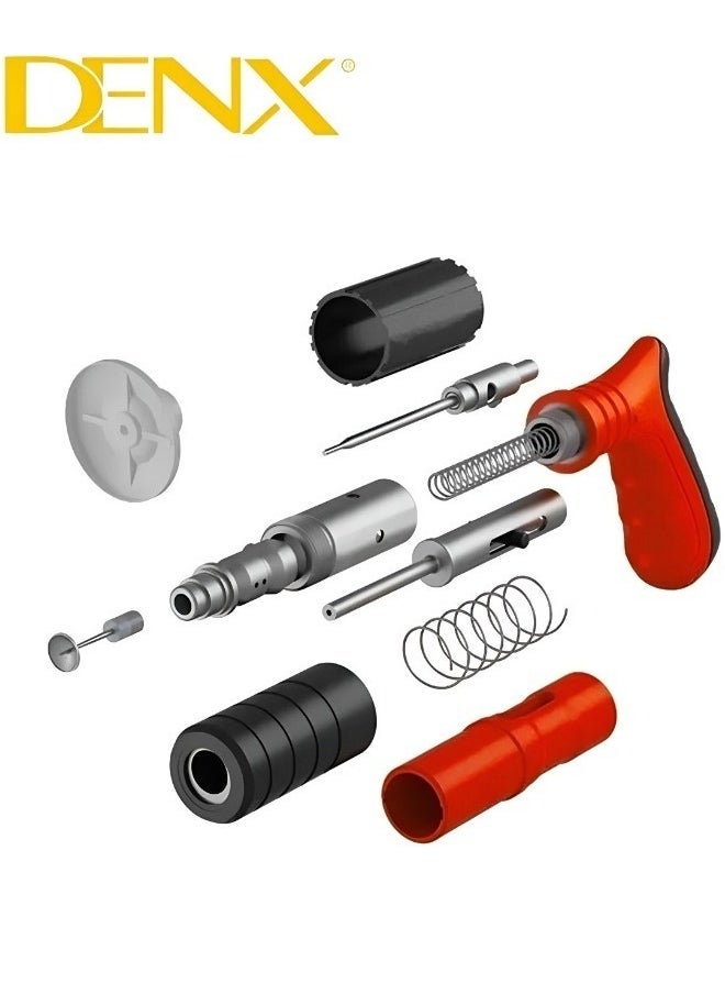 Denx Pneumatic Nail Drill For Steel Piercing And Multi-Color Riveting, No Nails - Image 5