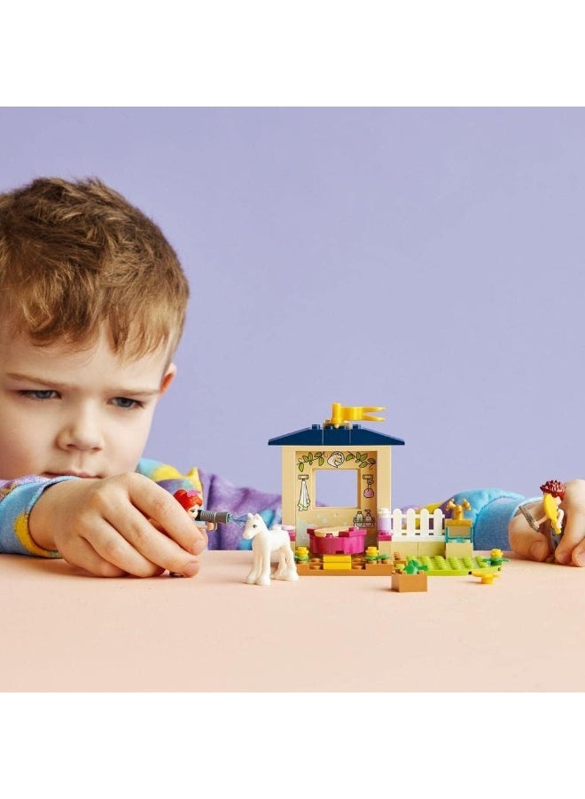 LEGO Friends Pony-Washing Stable 41696 Building Kit (60 Pieces) - Image 2