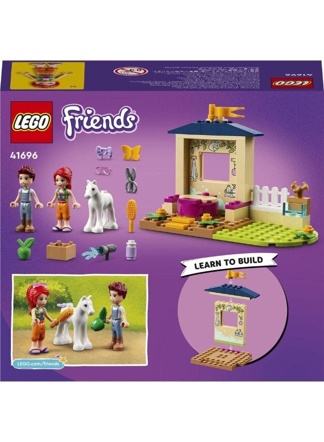 LEGO Friends Pony-Washing Stable 41696 Building Kit (60 Pieces) - Image 5
